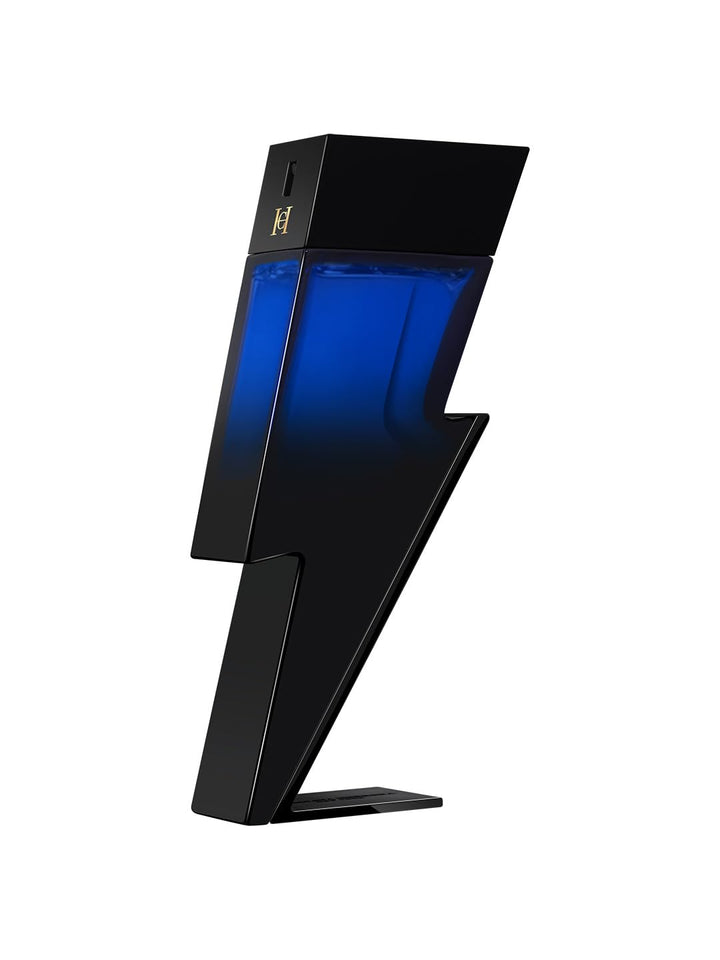 150 ml cobalt-blue bottle of woody-aromatic eau de parfum for Man