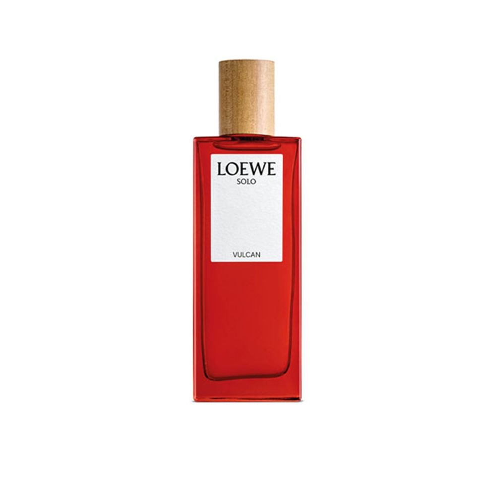 Loewe Solo Vulcan bottle — aromatic woody‑balsamic men’s eau de parfum