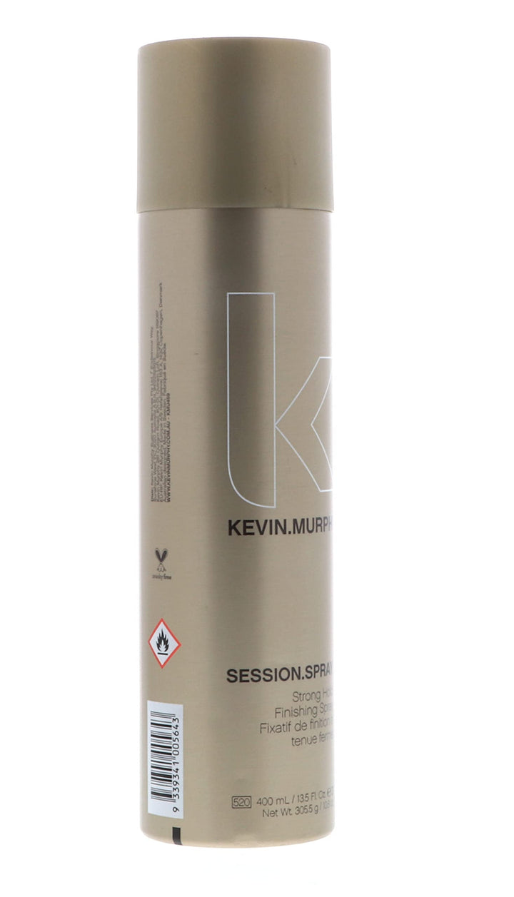 Tall aerosol bottle of high-hold hair spray for Unisex use, 400 ml