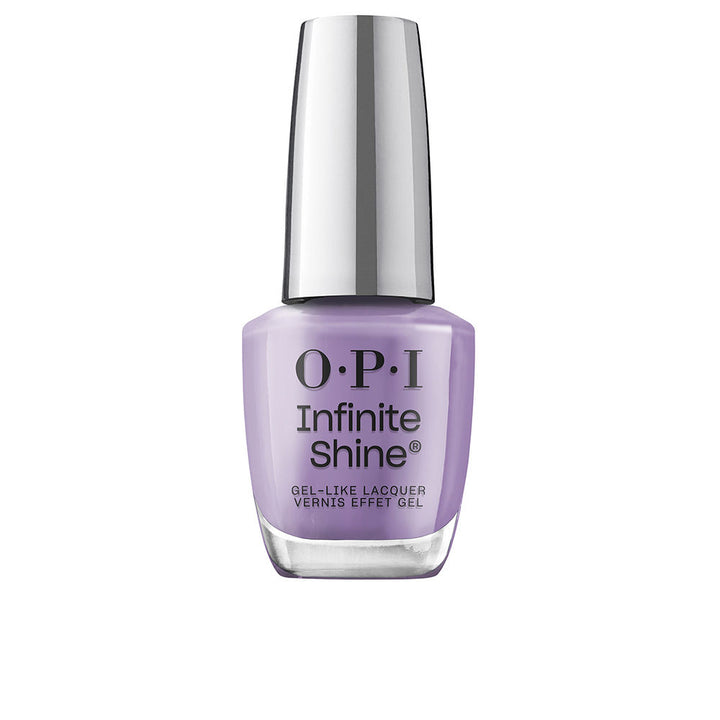 15 ml bottle of Lush Hour lilac gel-effect nail polish, glossy finish