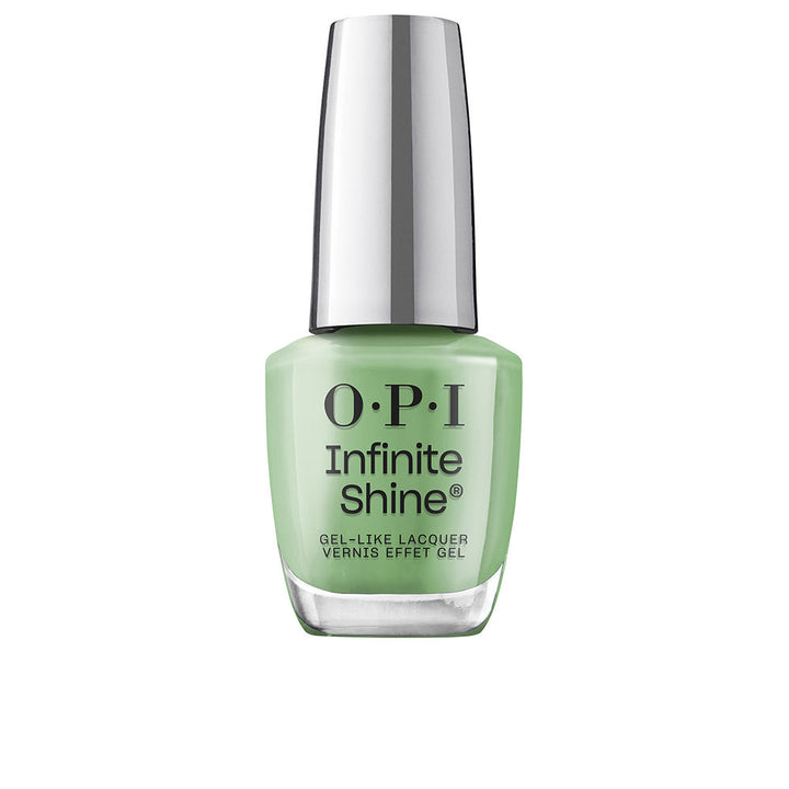 15 ml bottle of green gel‑finish nail polish with wide brush, 11‑day wear