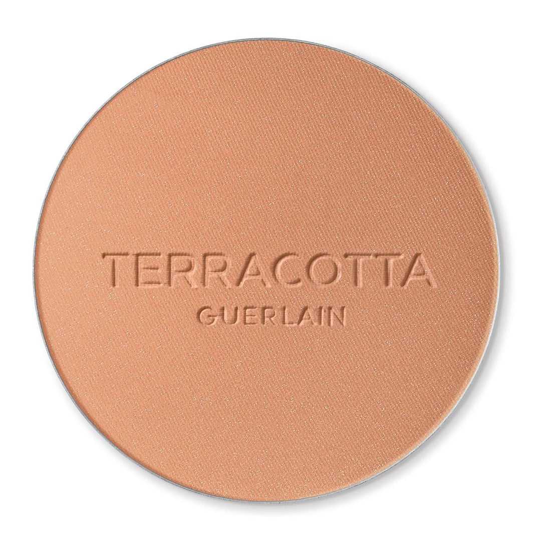 Refill pan of Guerlain Terracotta bronzing powder with warm beige tone