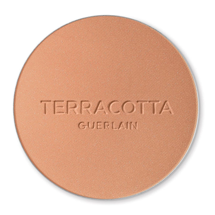 Refill pan of Guerlain Terracotta bronzing powder with warm beige tone