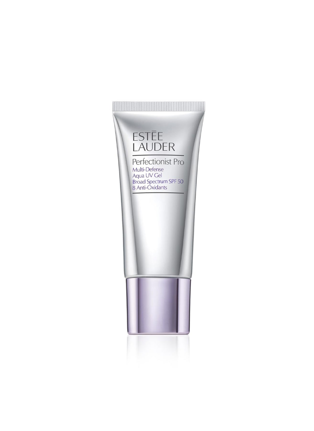 Estée Lauder Perfectionist Aqua UV Gel SPF 50 in soft translucent gel texture