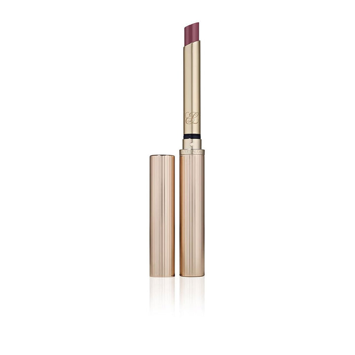 Ribbed pink-gold cased glossy lip stick, shade 419 Playtime, Unisex