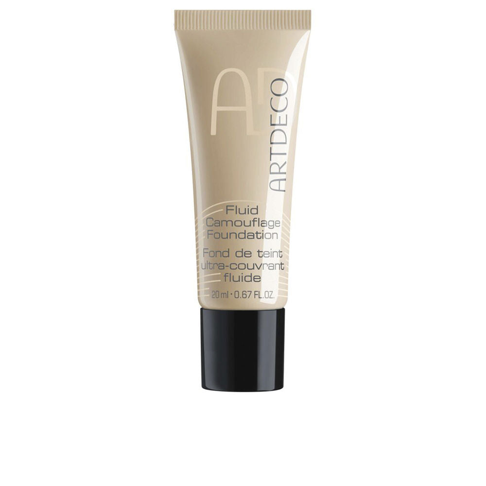 20 ml bottle of lightweight matte fluid foundation, shade 34 Warm/Medium Ivory