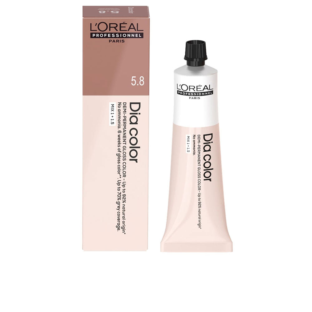 60 ml tube of ammonia-free semi-permanent chestnut hair colour, Unisex