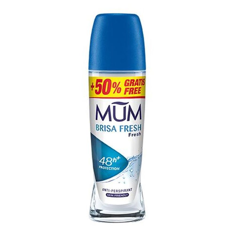 Brisa Fresh Mum roll‑on antiperspirant bottle with fresh scent branding
