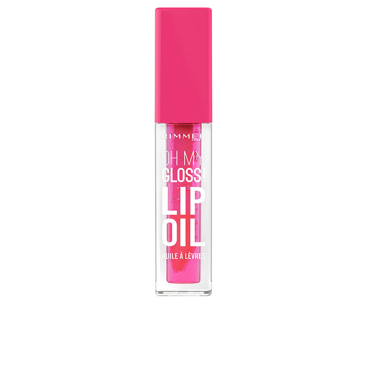 6 ml sheer berry lip oil in clear tube with doe-foot applicator
