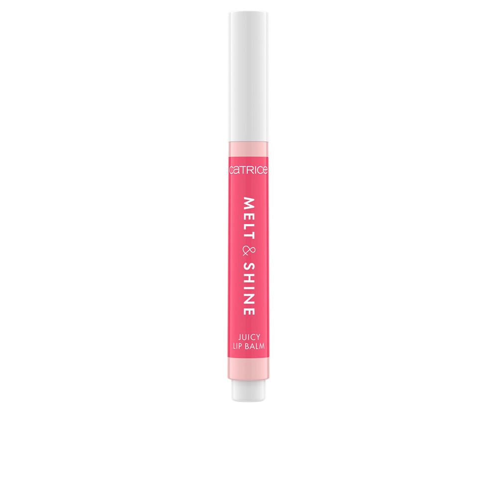 Slim click‑pen lip balm in rosy‑orange tint, glossy finish, 1.3 g
