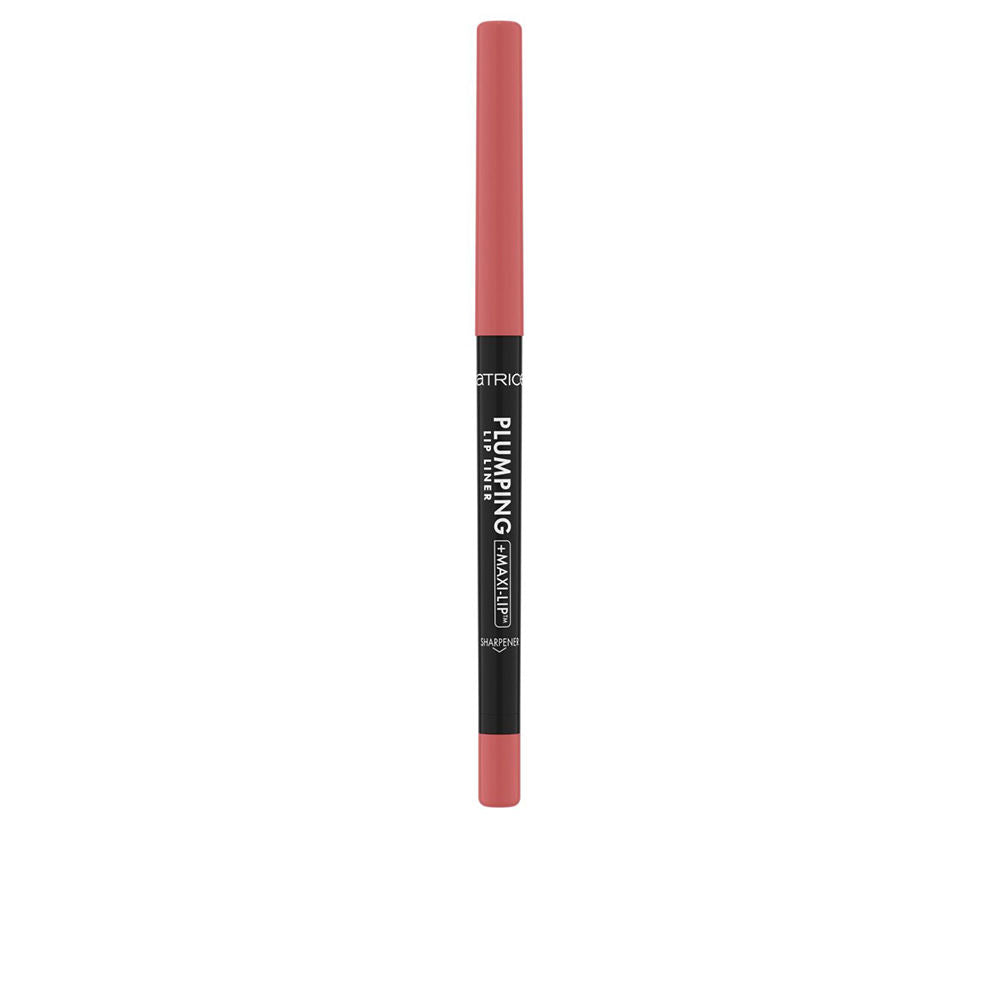 Slim automatic mint lip liner in rosy‑brown shade, retractable tip visible