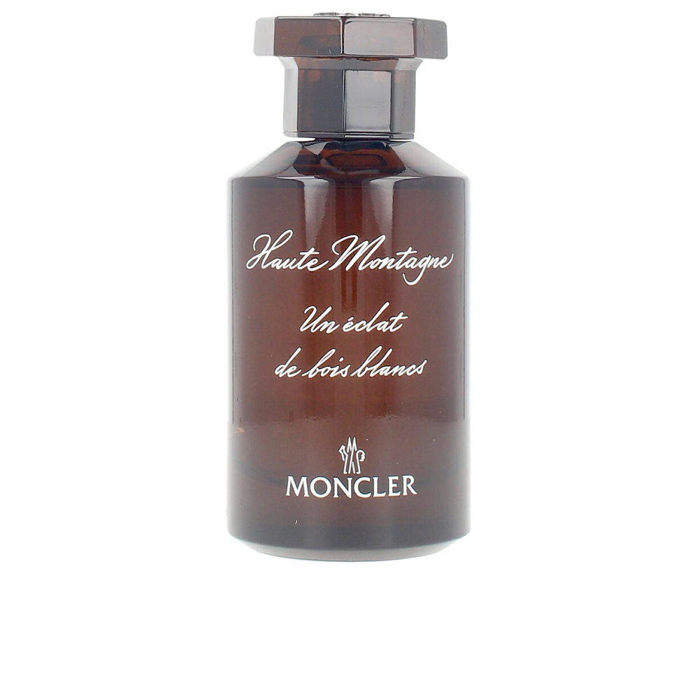 100 ml pharmaceutical-style glass bottle with dark wood-textured box, cedar and spice notes
