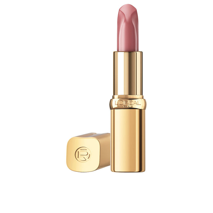 Satin nude cream lipstick in rose-toned shade, 4.54 g stick