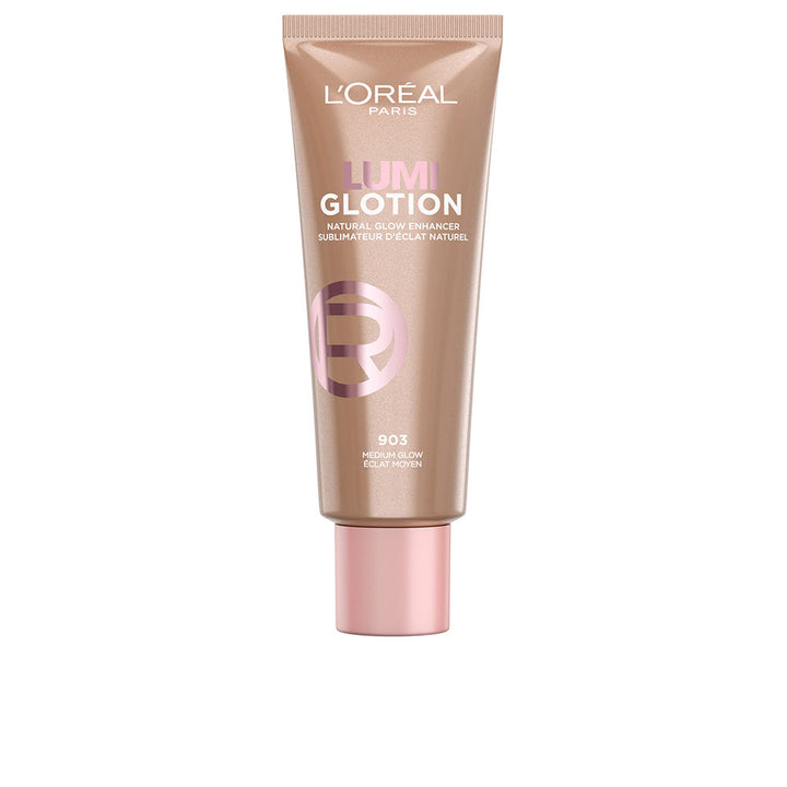 40 ml sheer luminous face lotion in medium shade, dewy finish