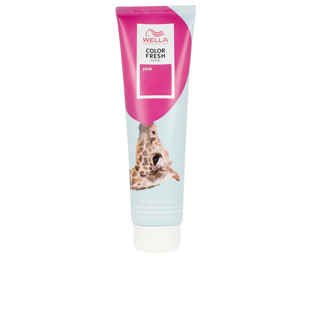 150 ml pink colour-deposit hair mask jar for Unisex, temporary colour