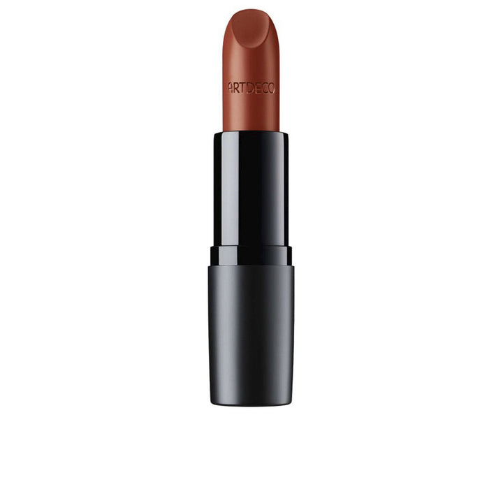 Warm orange matte lipstick in stick form, 4 g, Unisex