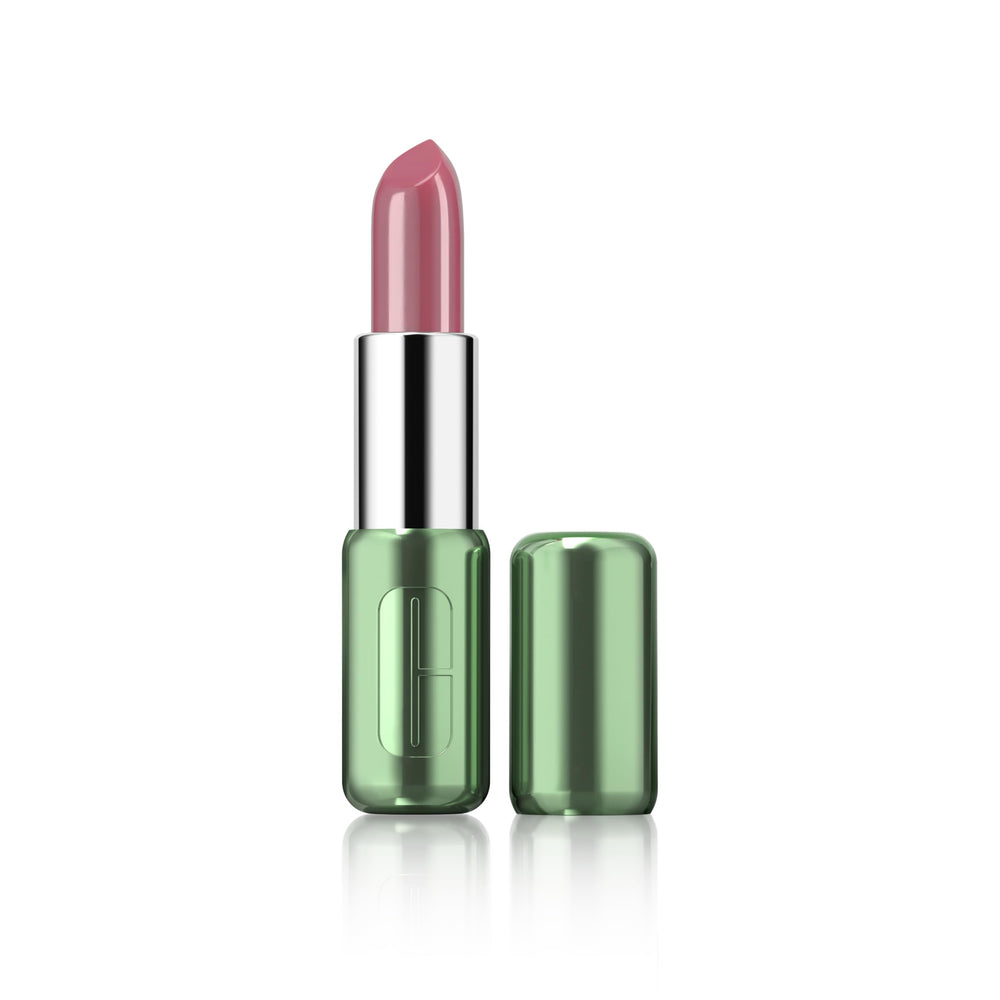 Satin plum lipstick bullet in sleek tube, 3.9 g, fragrance-free