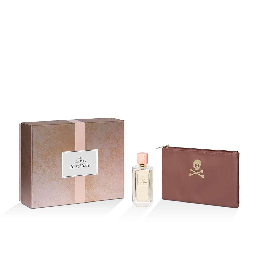 Her & Here Eau de Parfum and Toiletry Bag Set