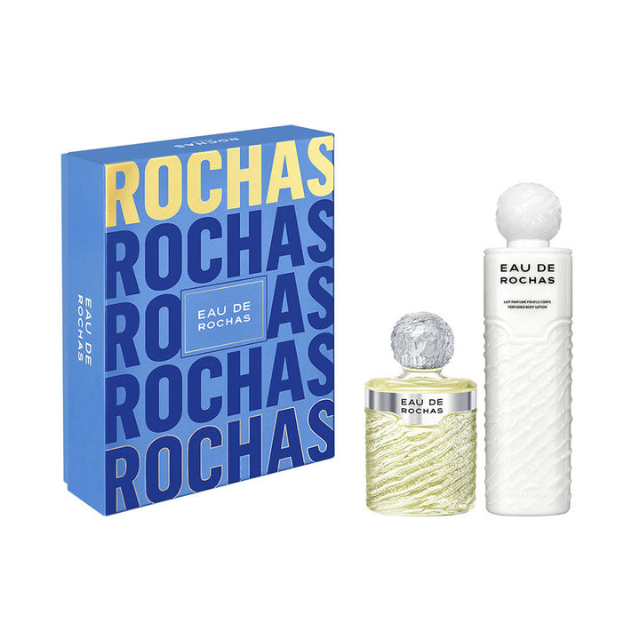 Glass bottle with sculpted waterfall lines; citrus-floral perfume for Women