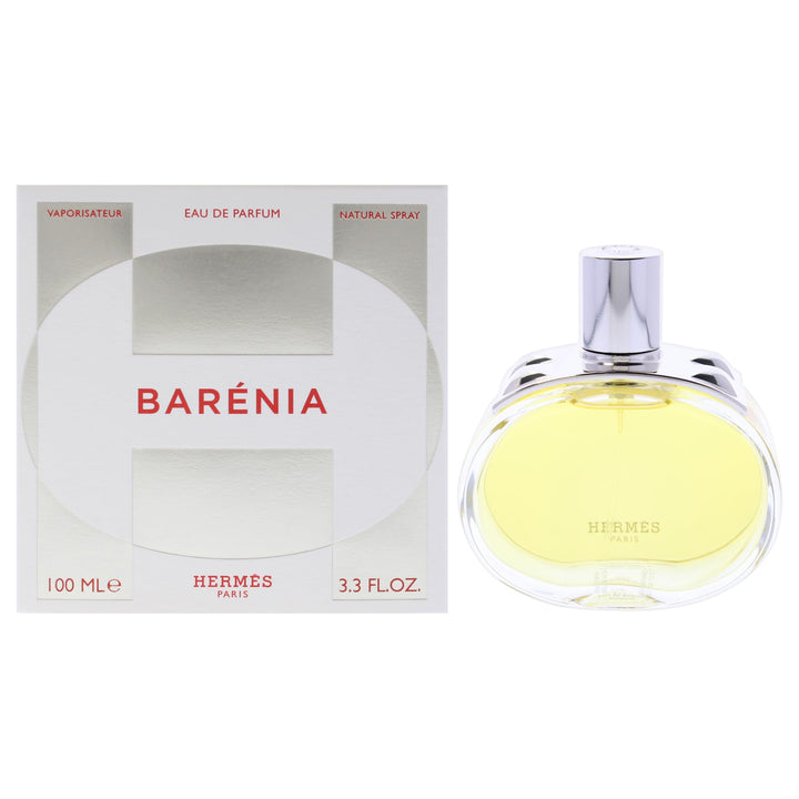 Sculptural heavy glass perfume bottle with metal plate and stud detail, 100 ml refillable