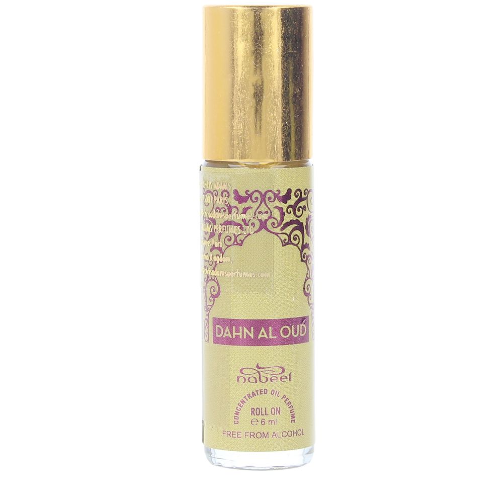 6 ml alcohol‑free fragrance oil roll‑on, woody and floral, portable applicator