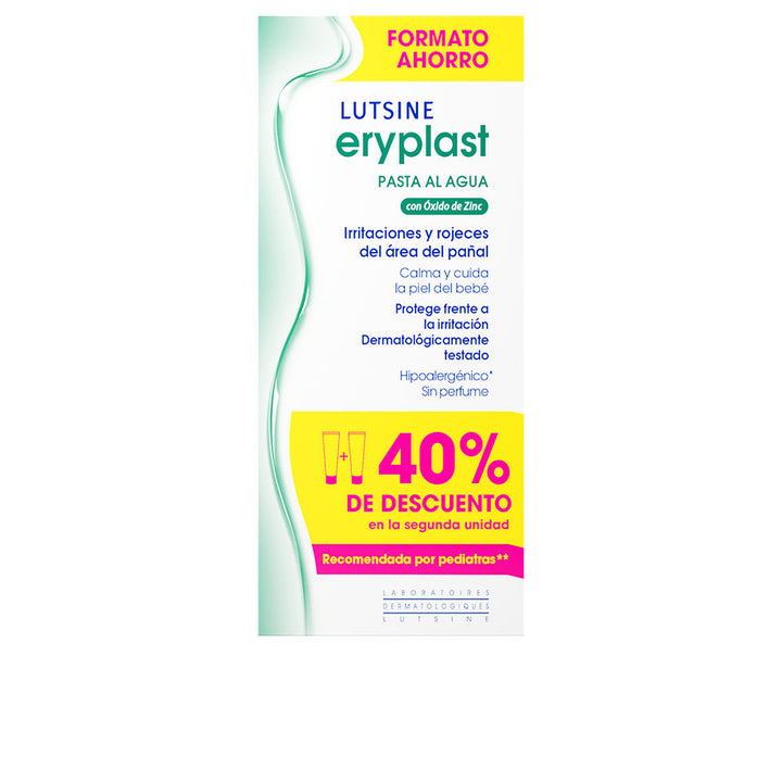 Tube of water‑based zinc nappy paste, 75 g, fragrance‑free, paediatric‑tested