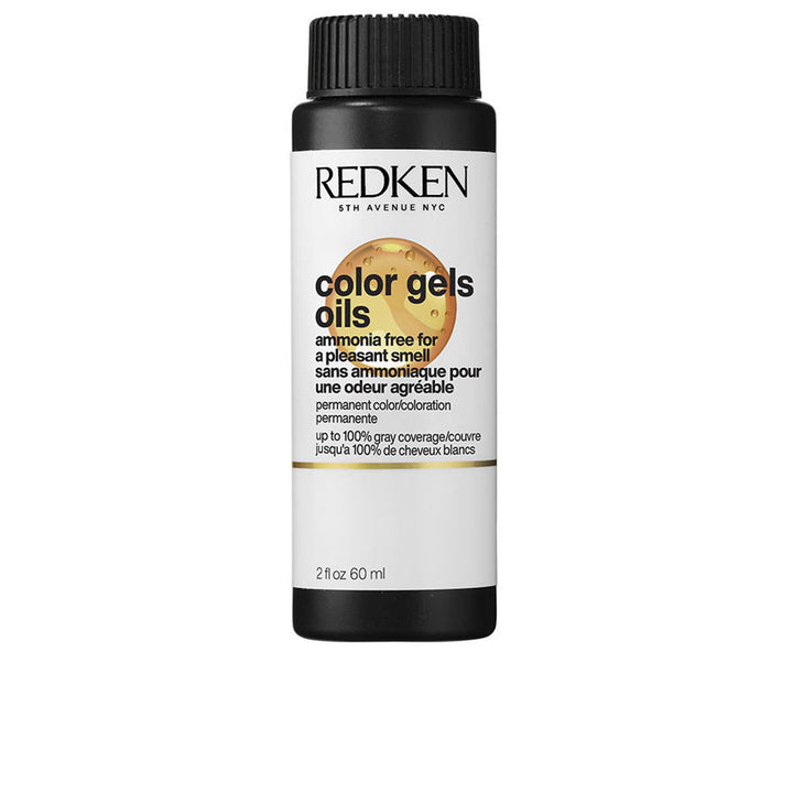 Three 60 ml bottles of ammonia-free gel-oil hair colour, shade 8AV-8.12