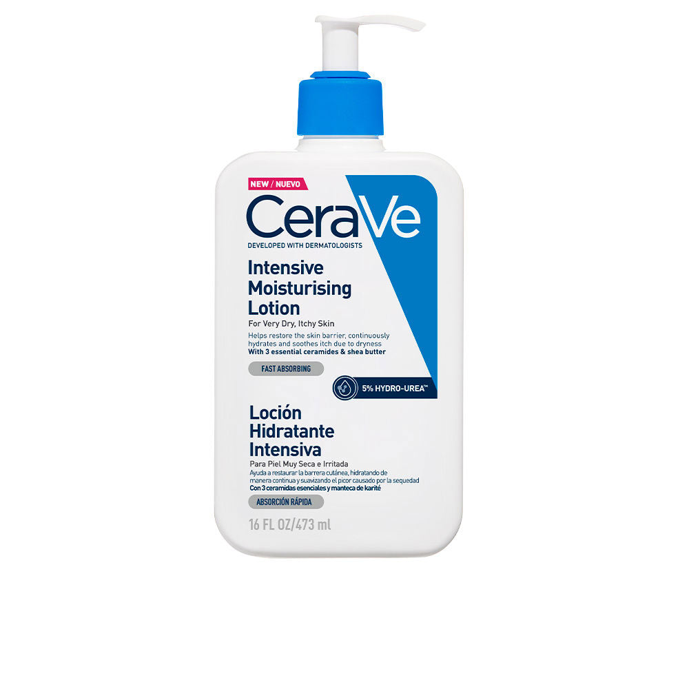 Green plastic pump bottle with label and graphics, modern clean design; Cerave-branded liquid hand wash
