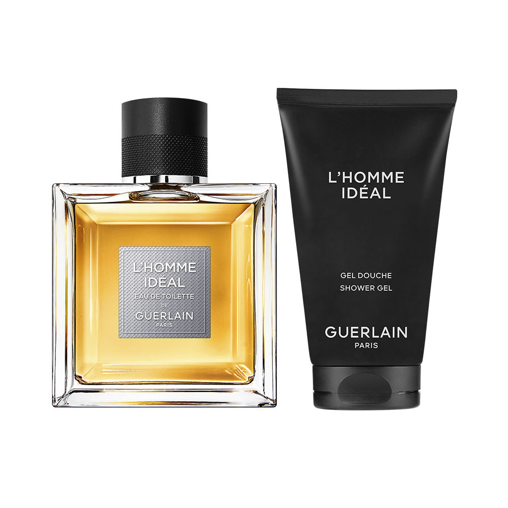 Clear glass perfume bottle with pale amber liquid, almond and cedar notes indicated
