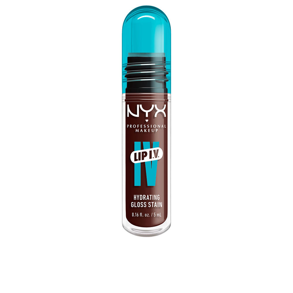 5 ml brown dual-effect lip tint and gloss with doe-foot applicator
