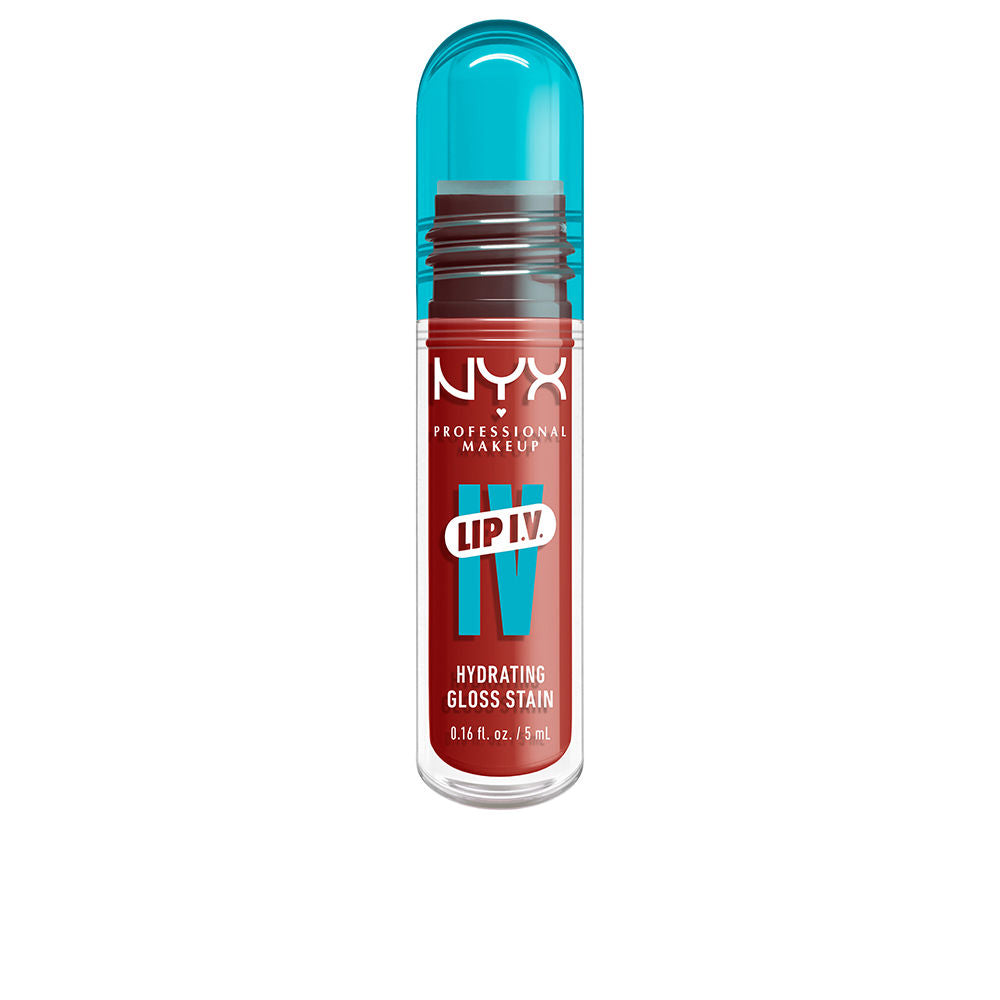 5 ml orange-tinted dual finish lip gloss-tint with applicator, Unisex