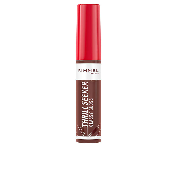 Tube of glossy rose-toned lip gloss with doe-foot applicator, 10 ml Unisex