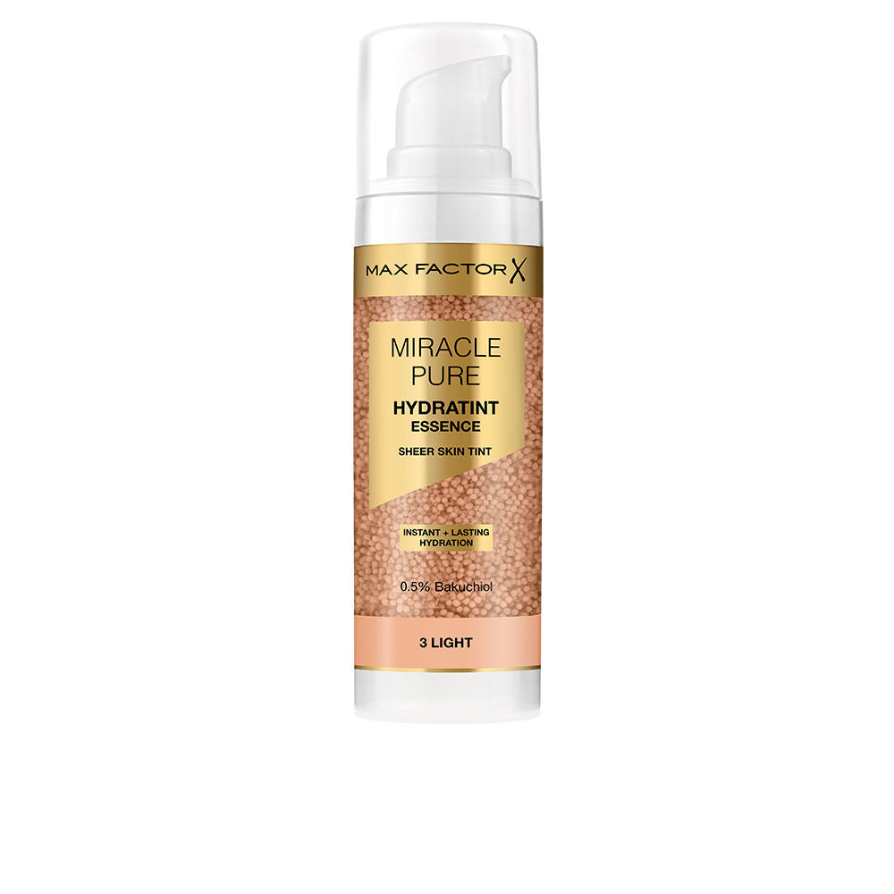 30 ml pump bottle of light tinted bakuchiol serum, 3-Light shade