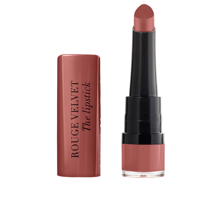 Teardrop-tipped velvet matte lipstick, shade 48 Mochamour, 2.4 g