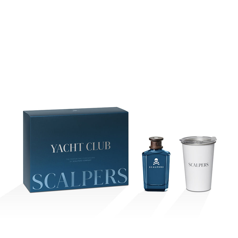 Perfume gift set bottle and box, woody-spicy marine fragrance for Man