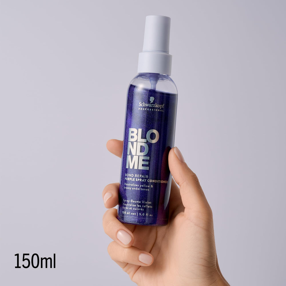 150 ml neutralising spray bottle for cool-toned blonde hair, Velvet Flower complex