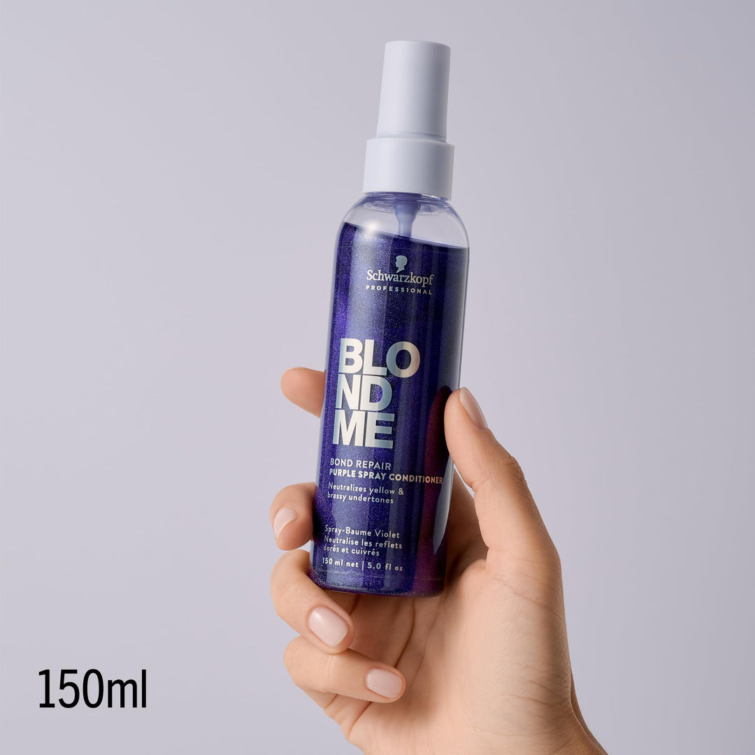 150 ml neutralising spray bottle for cool-toned blonde hair, Velvet Flower complex