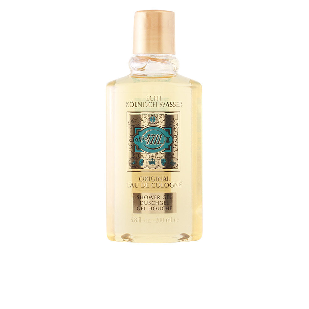 Bottle of 4711 Original shower gel with fresh citrus fragrance, gentle lather