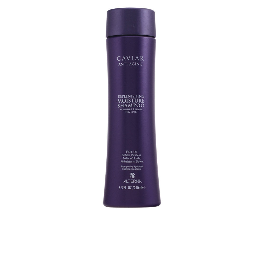 250 ml sulphate-free Caviar Anti‑Aging Replenish Shampoo bottle, Unisex