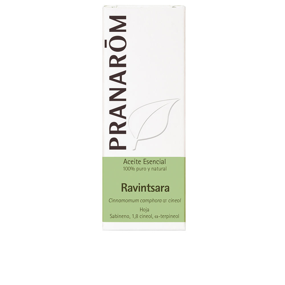 Pranarôm Minimalist white and light green paper box with vertical brand name text, leaf outline graphic.