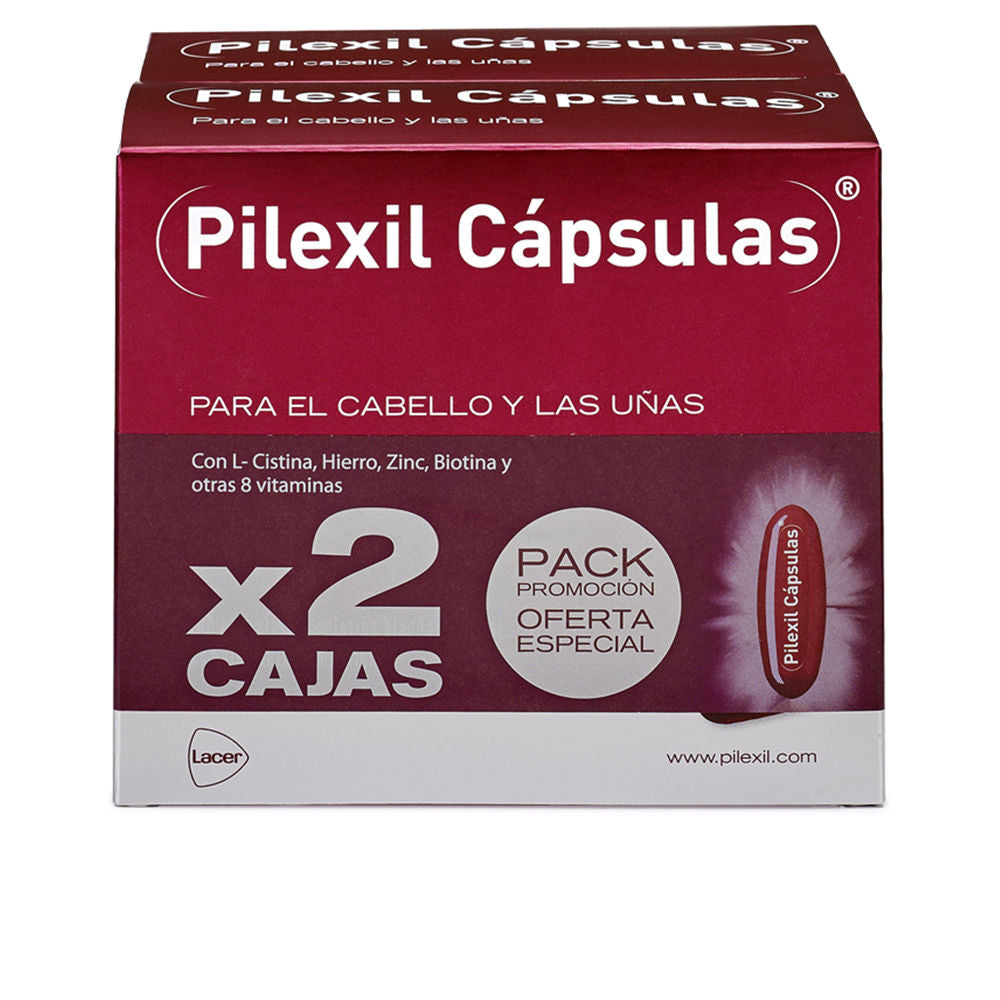 Bottle of 100 hair support capsules; ingredients listed on label