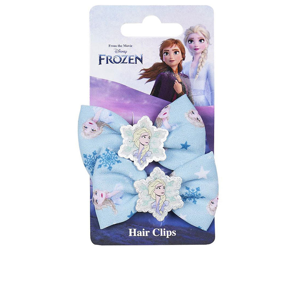 Two polyester hair clips with bow and Minnie pin, set of two, 7.4 × 12.5 × 2 cm
