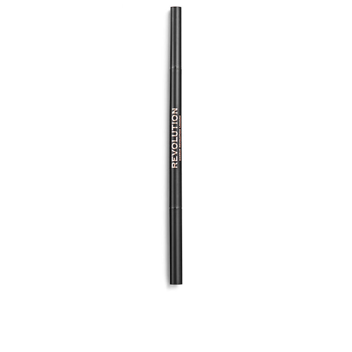 Slim retractable dark brown brow pencil with spoolie, 0.05 g
