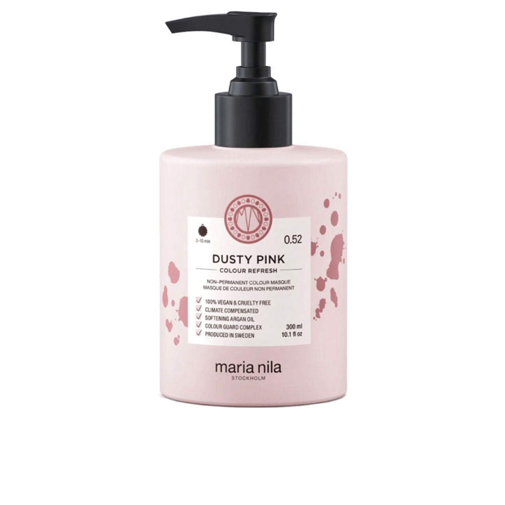 300 ml dusty-pink colour-refresh hair masque in creamy texture, Unisex