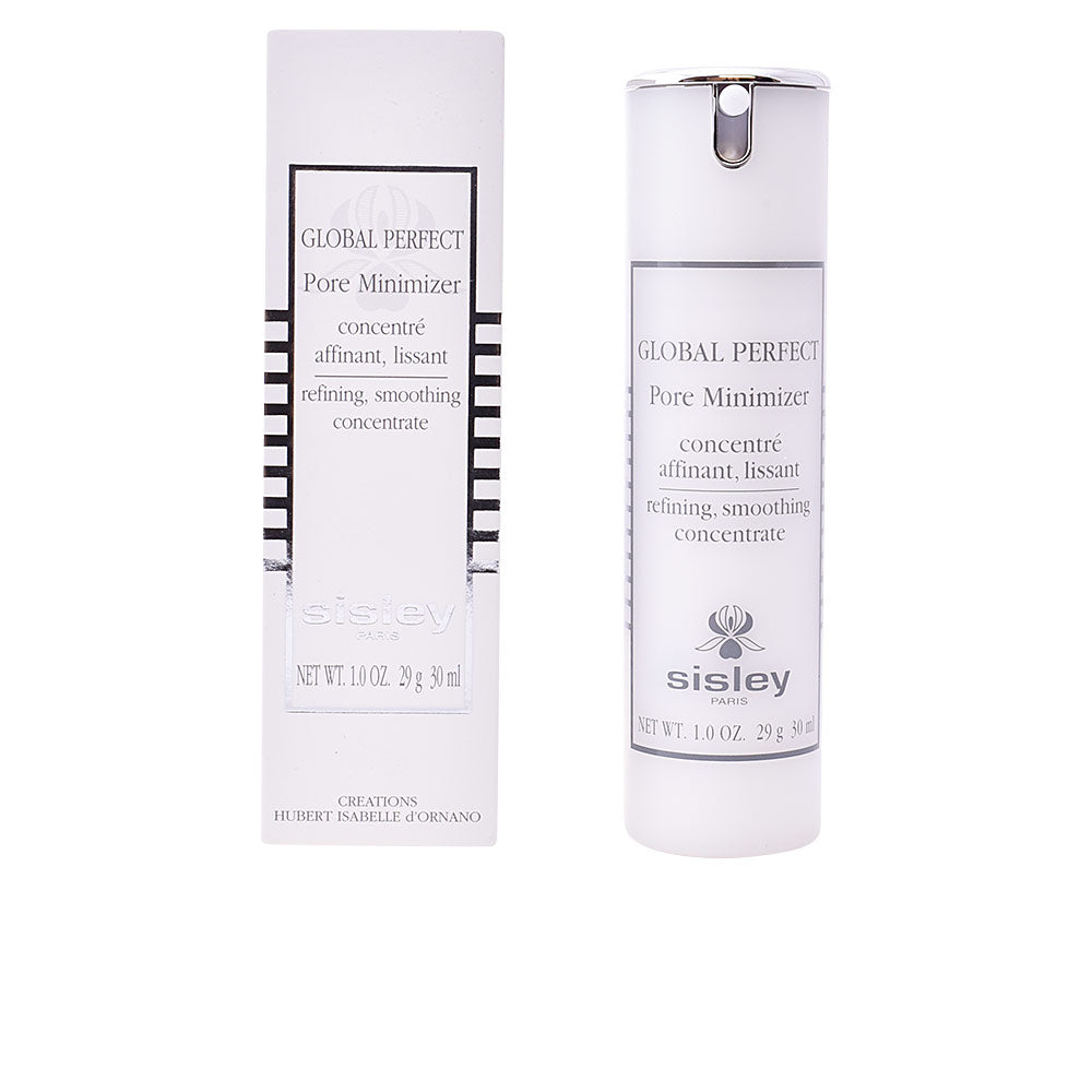 Sisley Global Perfect Pore Minimizer serum bottle; lightweight refining serum