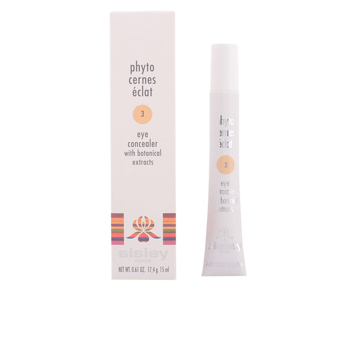 15 ml tube of silk-finish tinted eye concealer, light-to-medium shade