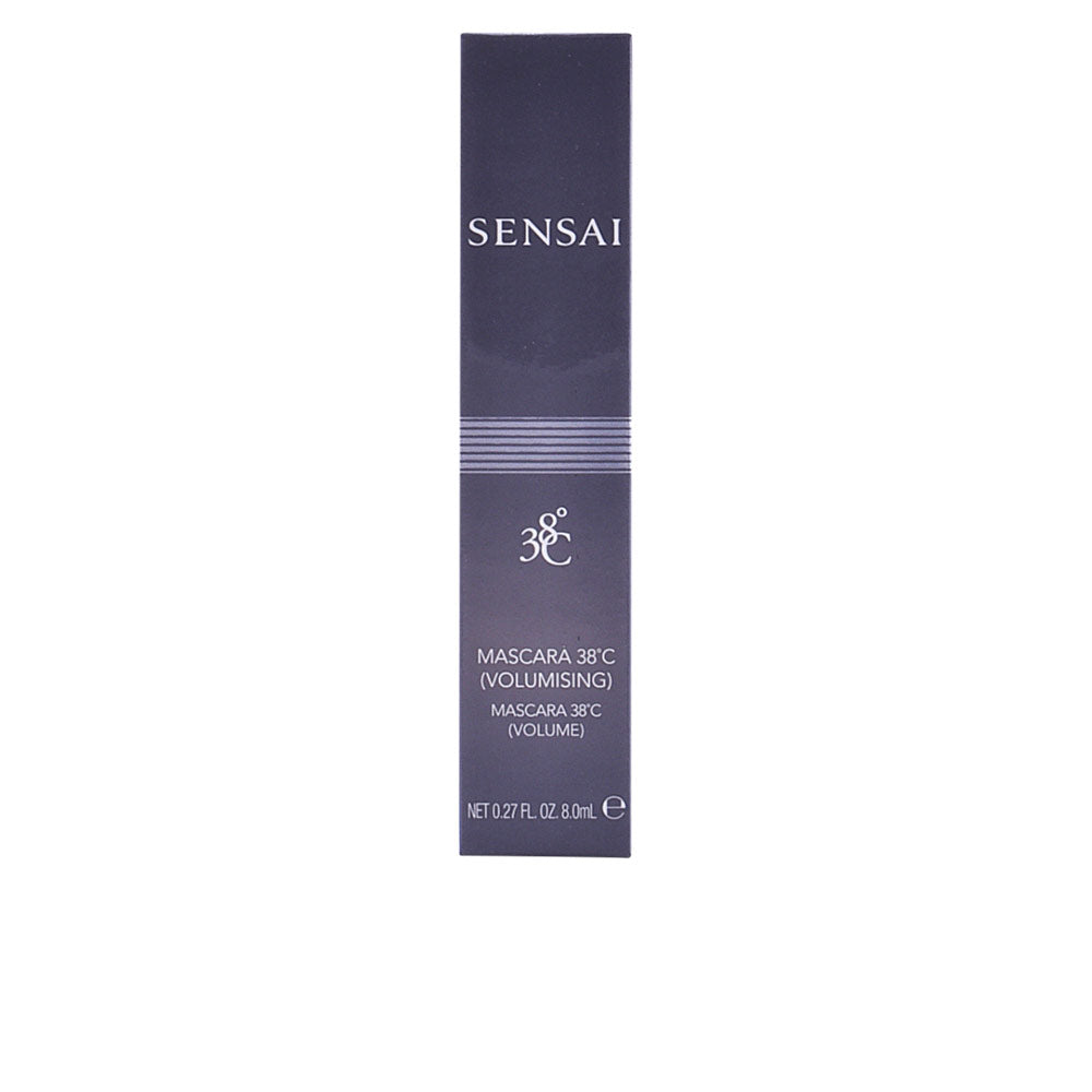 Tube of Sensai volumising lash mascara with brush, black finish