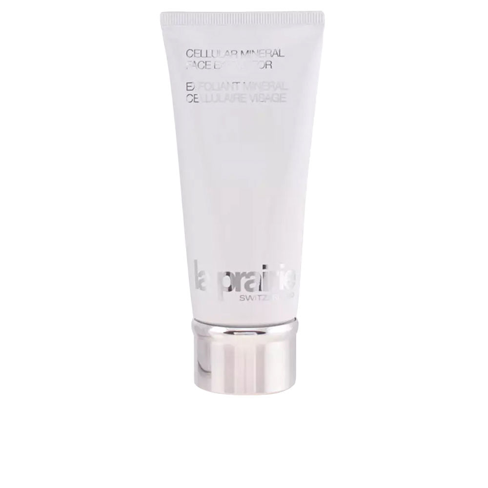 La Prairie CELLULAR MINERAL Facial Scrub jar; mineral exfoliant for radiant, refined skin