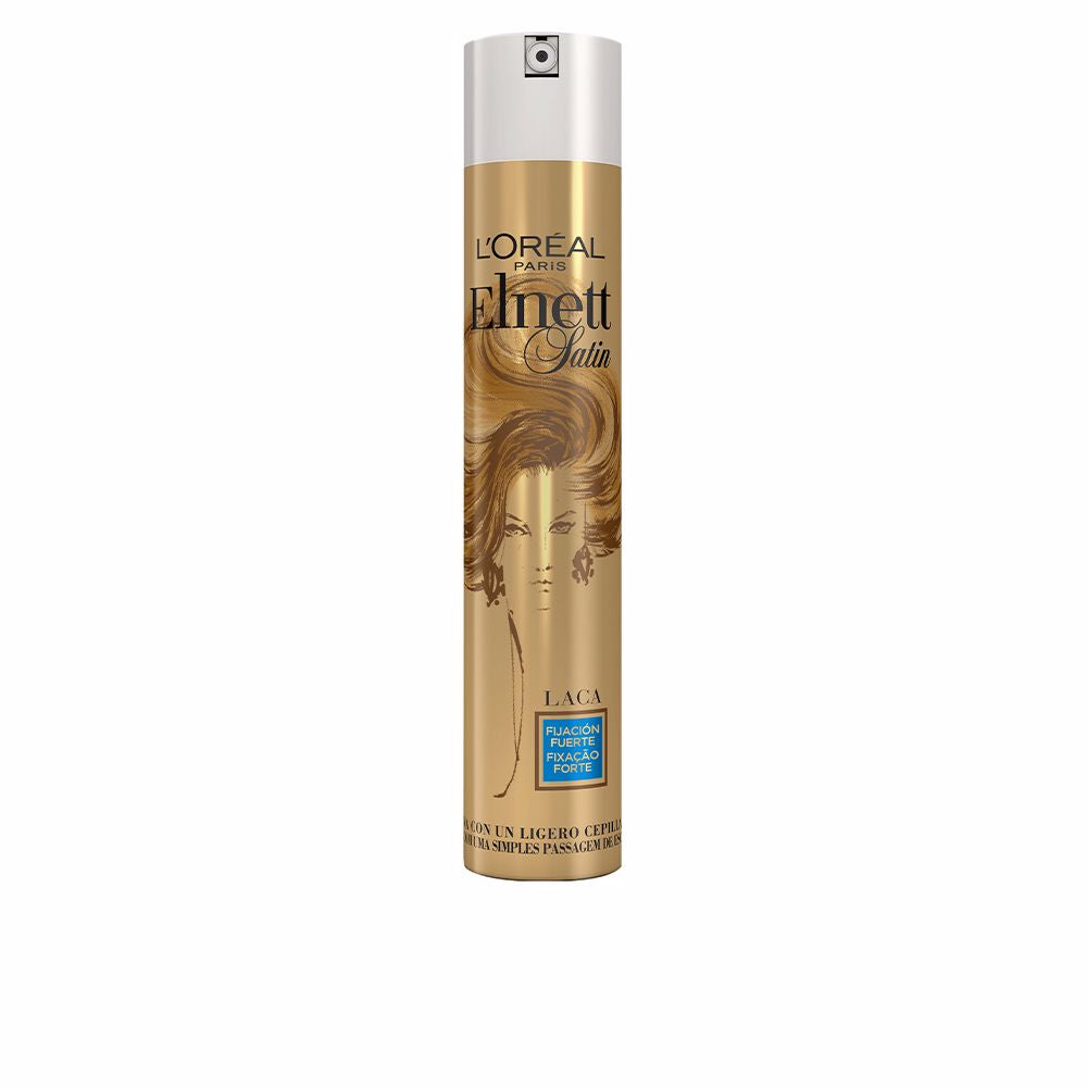 Matte aerosol hairspray canister, 75 ml, strong-hold fine mist