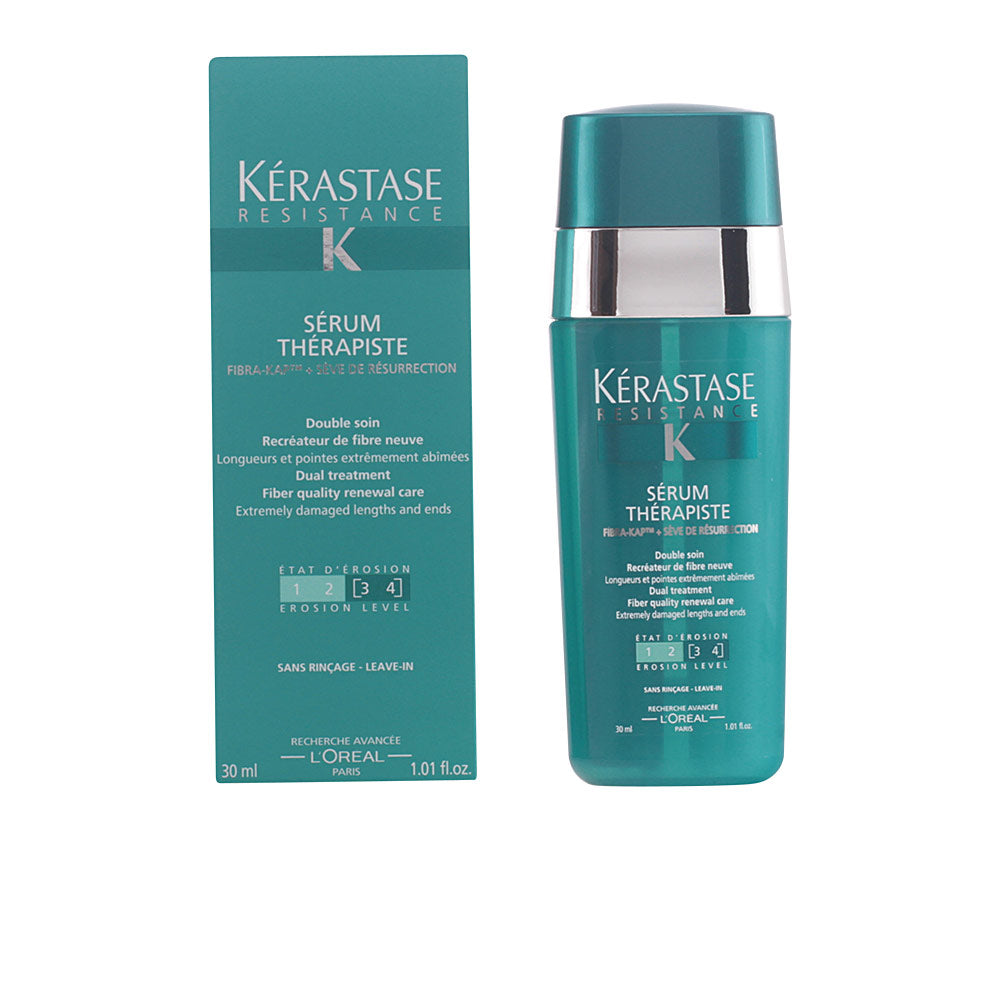 30 ml repairing heat-protection hair serum in clear bottle, for extremely damaged hair, Unisex